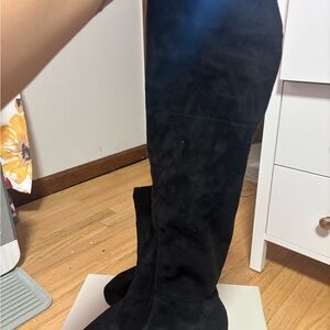 Marc Fisher Black Over-the-Knee Boots